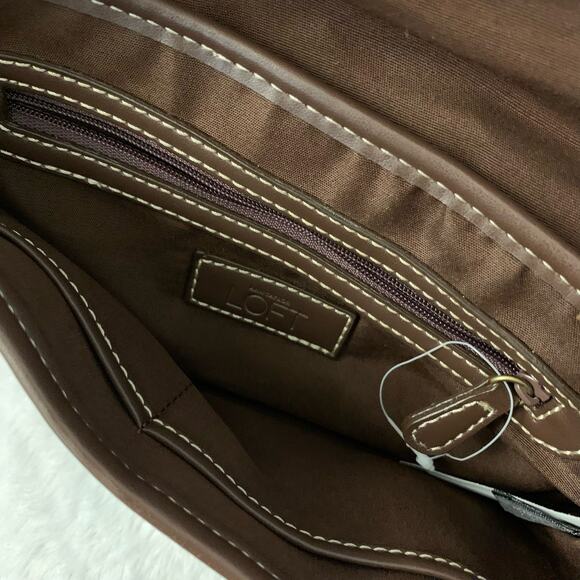 Ann Taylor Loft Women's Small Weave Shoulder Bag - Picture 6 of 8